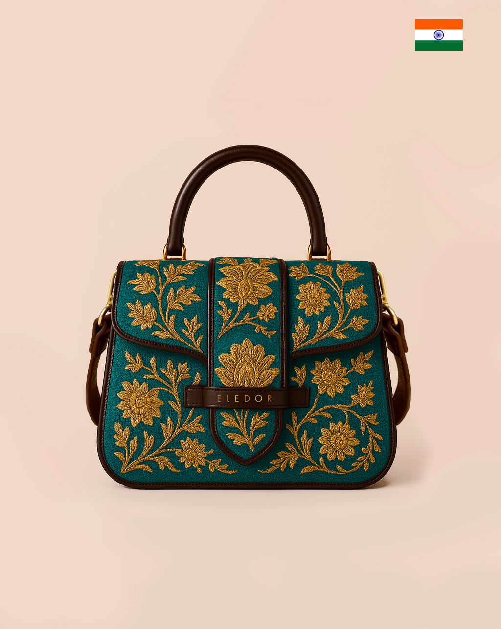 ASIA borsa con ricamo