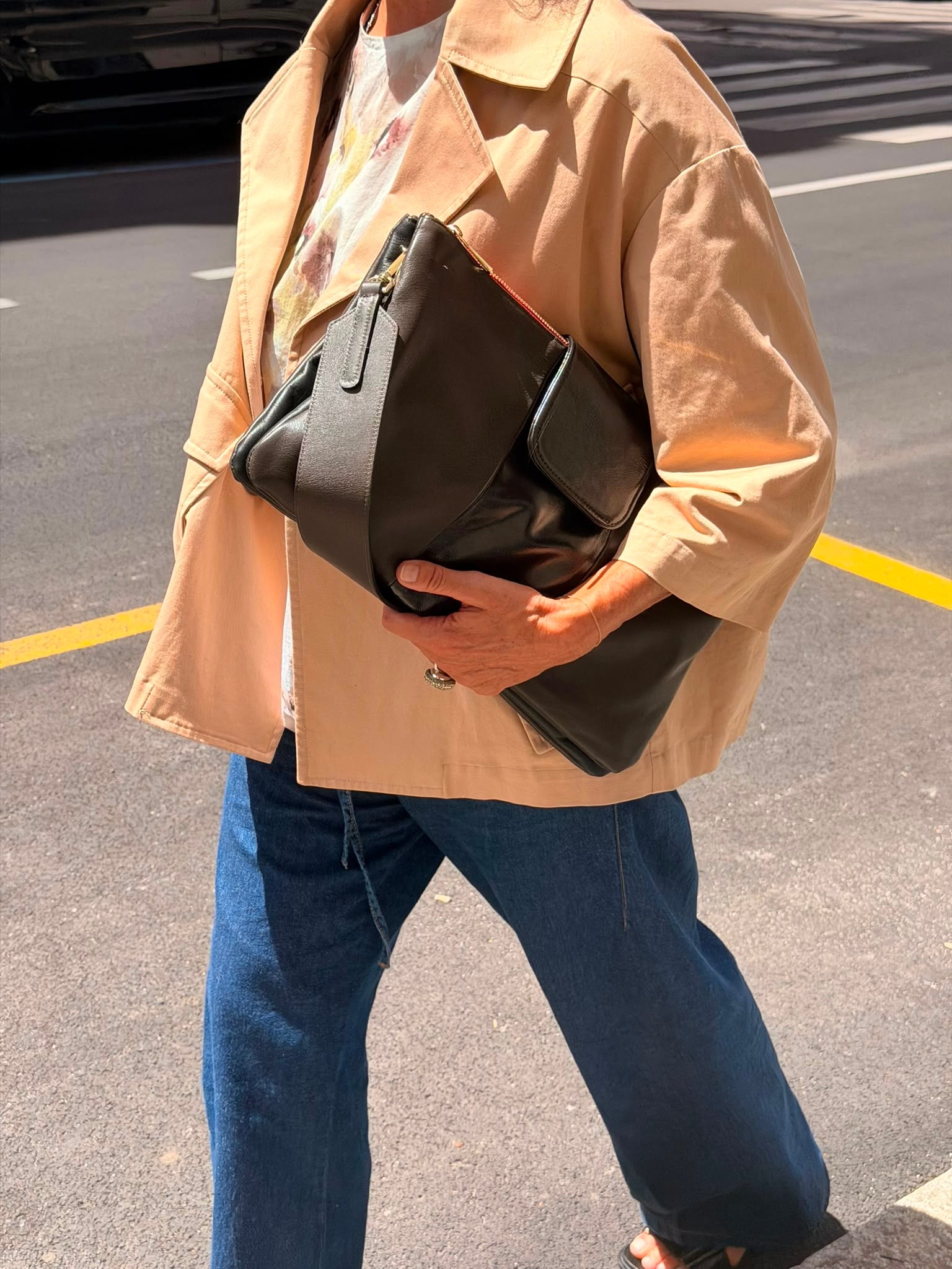 AMANDA borsa in pelle cioccolato