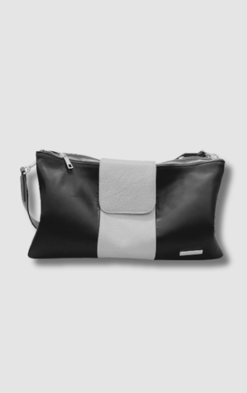 AMANDA borsa in pelle cioccolato