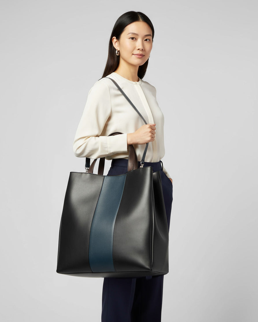 Sac DORELLA en cuir noir