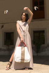 DORELLA in pelle bianca