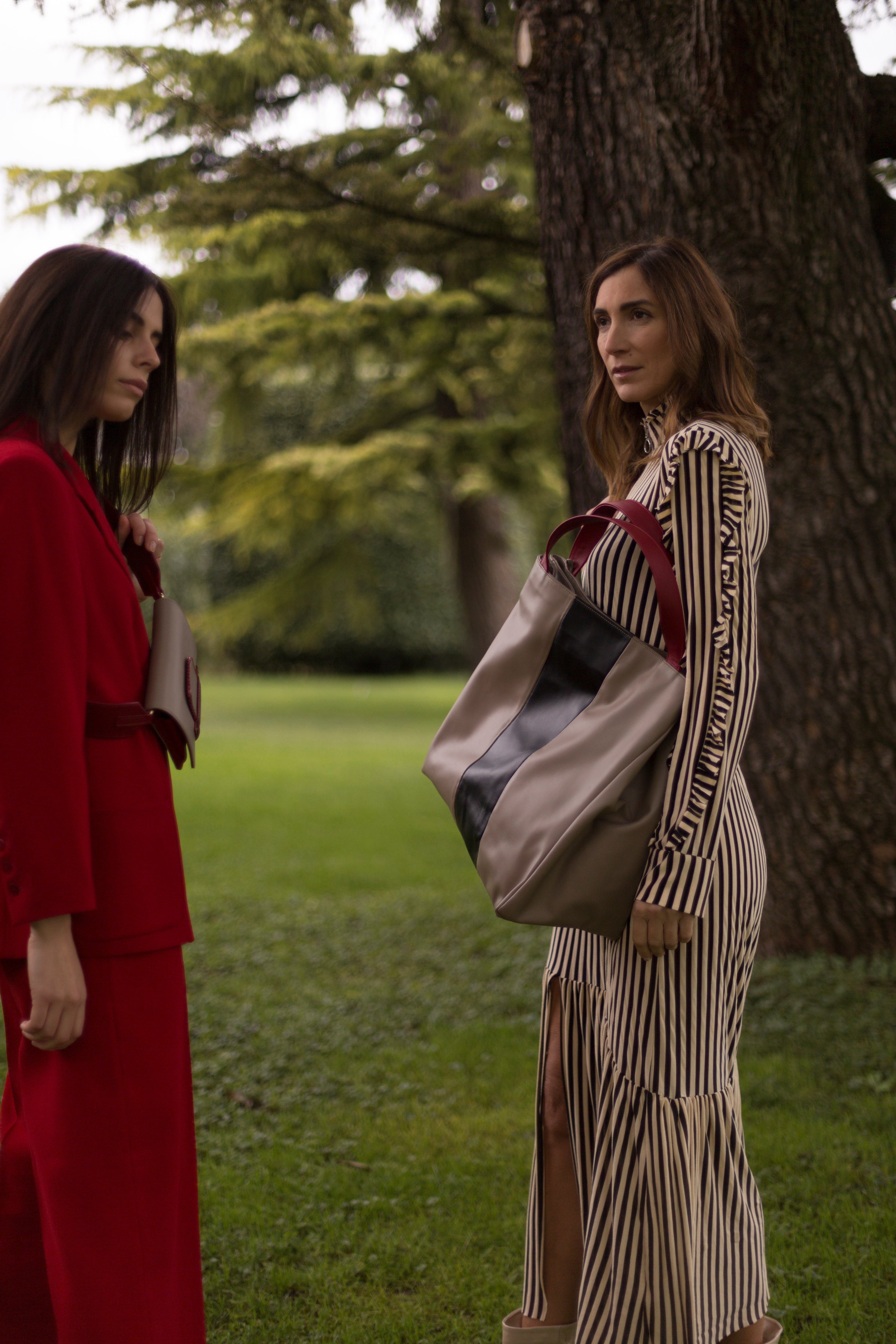 DORELLA borsa in pelle tortora