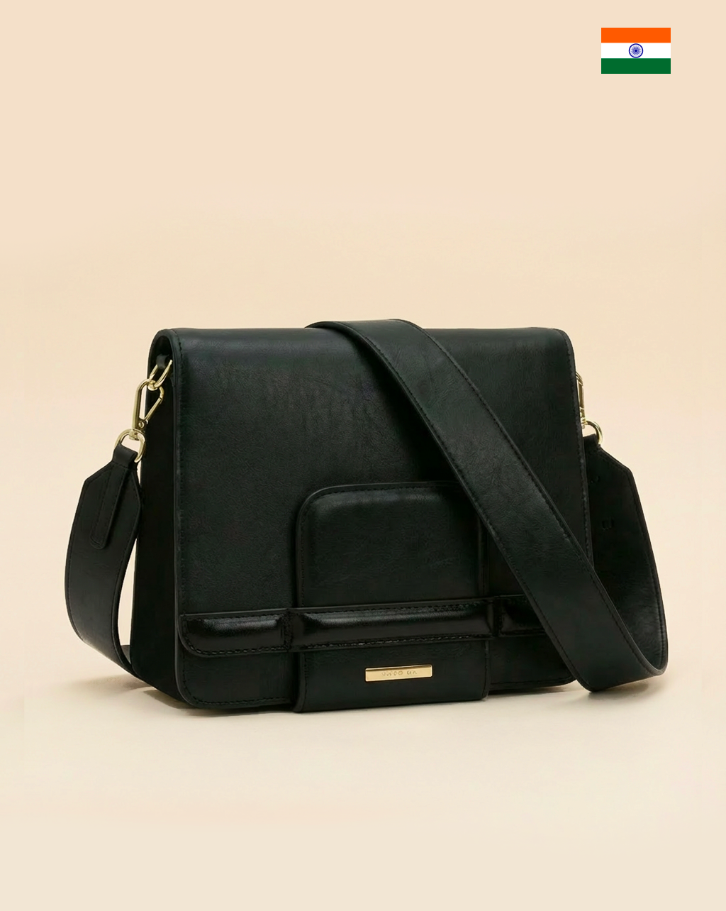 ELSA borsa in pelle nera