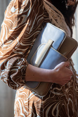 MATILDE in pelle azzurra