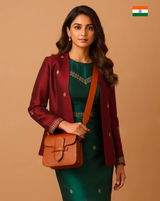 SOFIA borsa in pelle cuoio